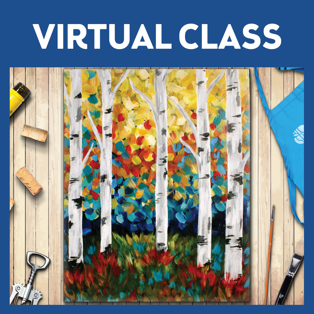 LIVE Interactive Virtual Class ($15 Use Your Own Supplies Option)